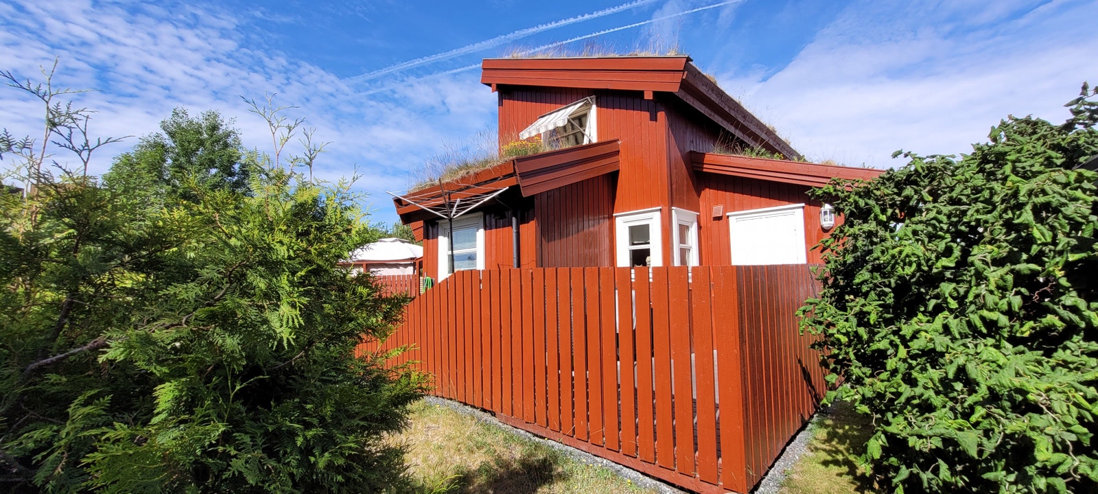 Morgensolen skinner Galleribilde