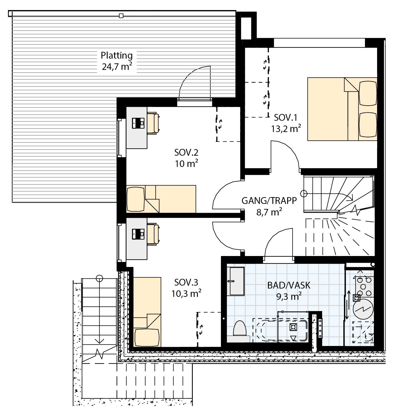 Underetasje Galleribilde