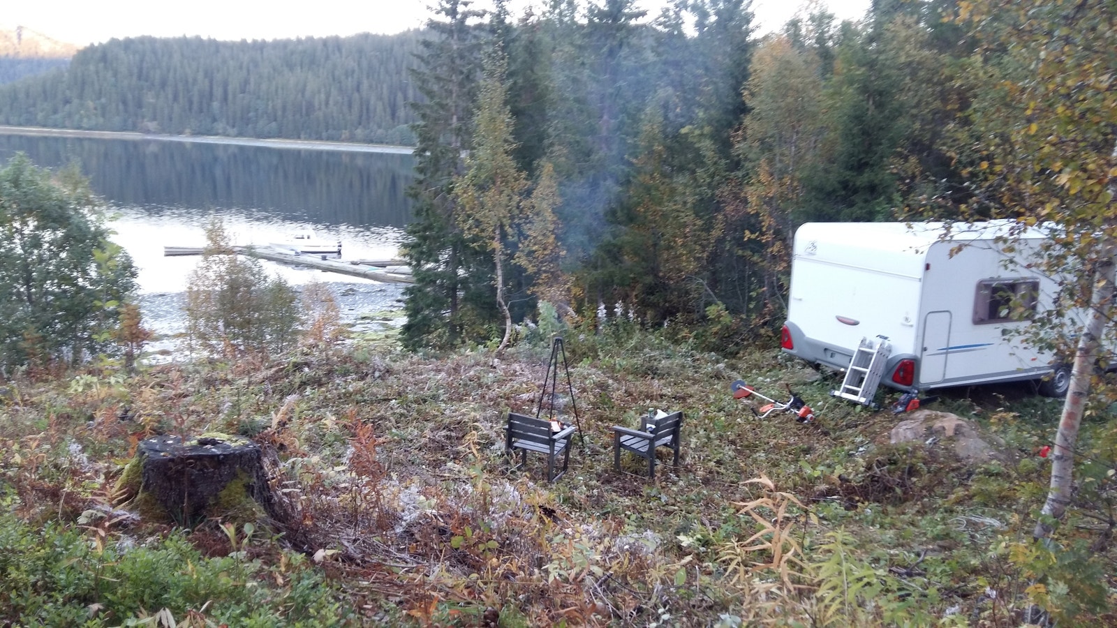 Campingvogn er fjernet Galleribilde