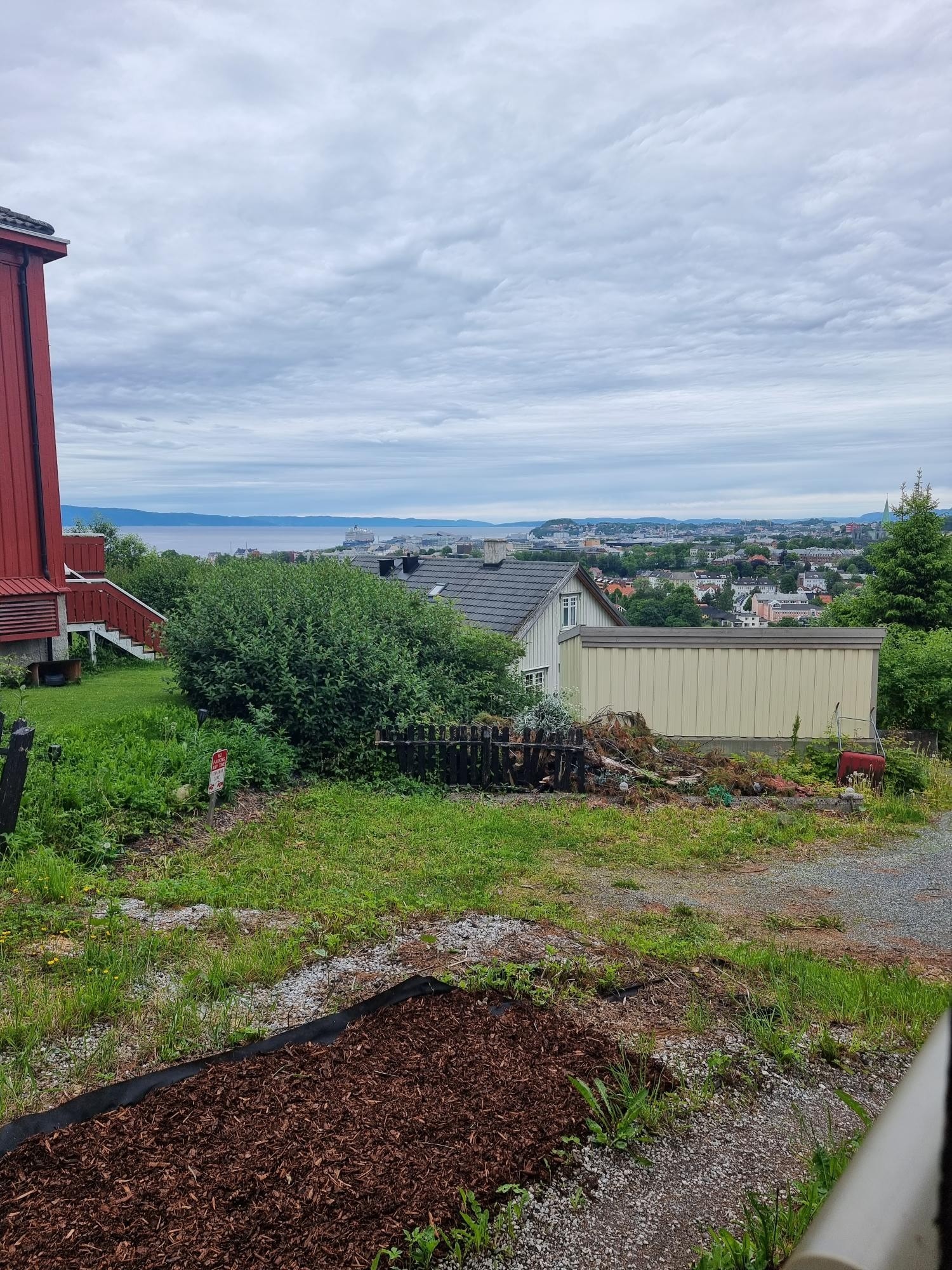 Utsikt utgangsdør Galleribilde