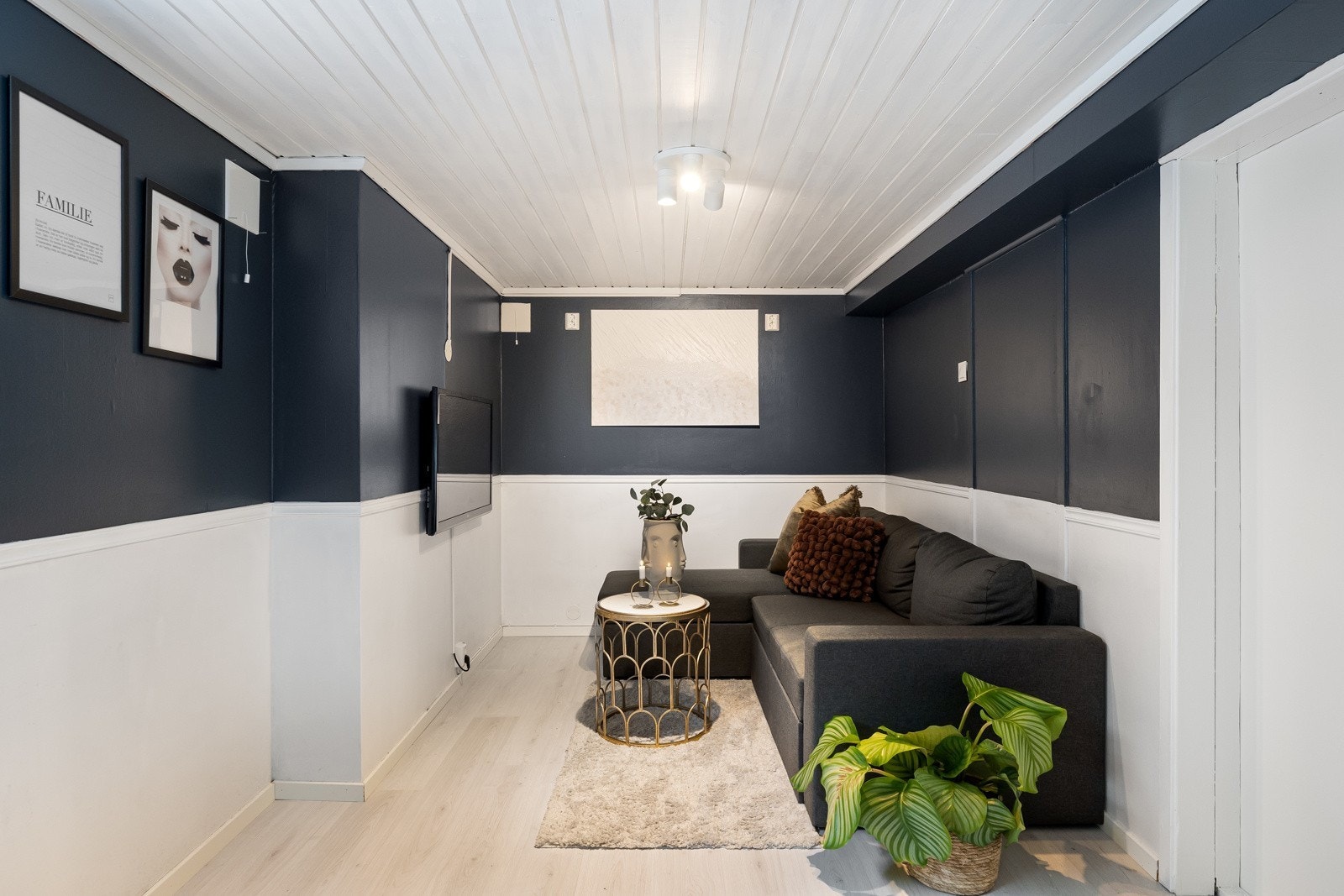 Stue kjeller Galleribilde