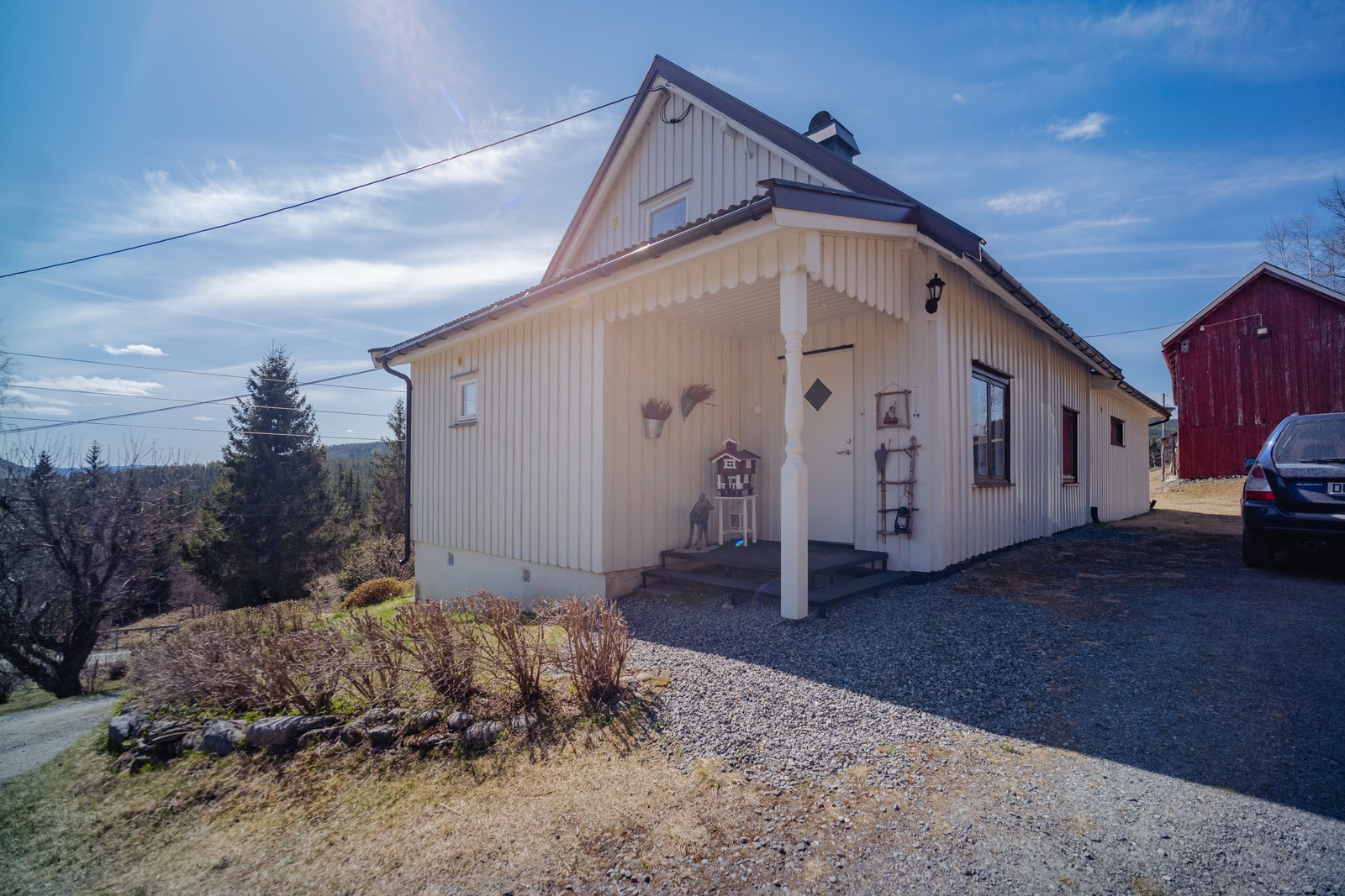 Nytt inngangsparti med takoverbygg Galleribilde