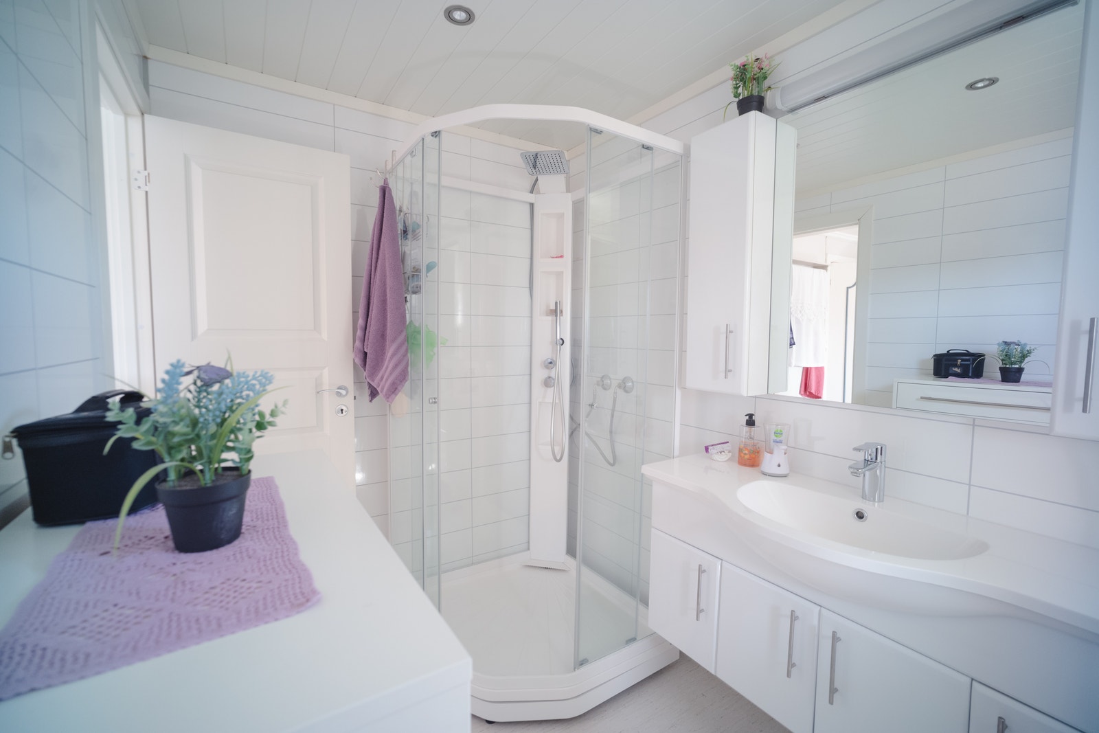 Nytt bad m/dusjkabinett. Galleribilde