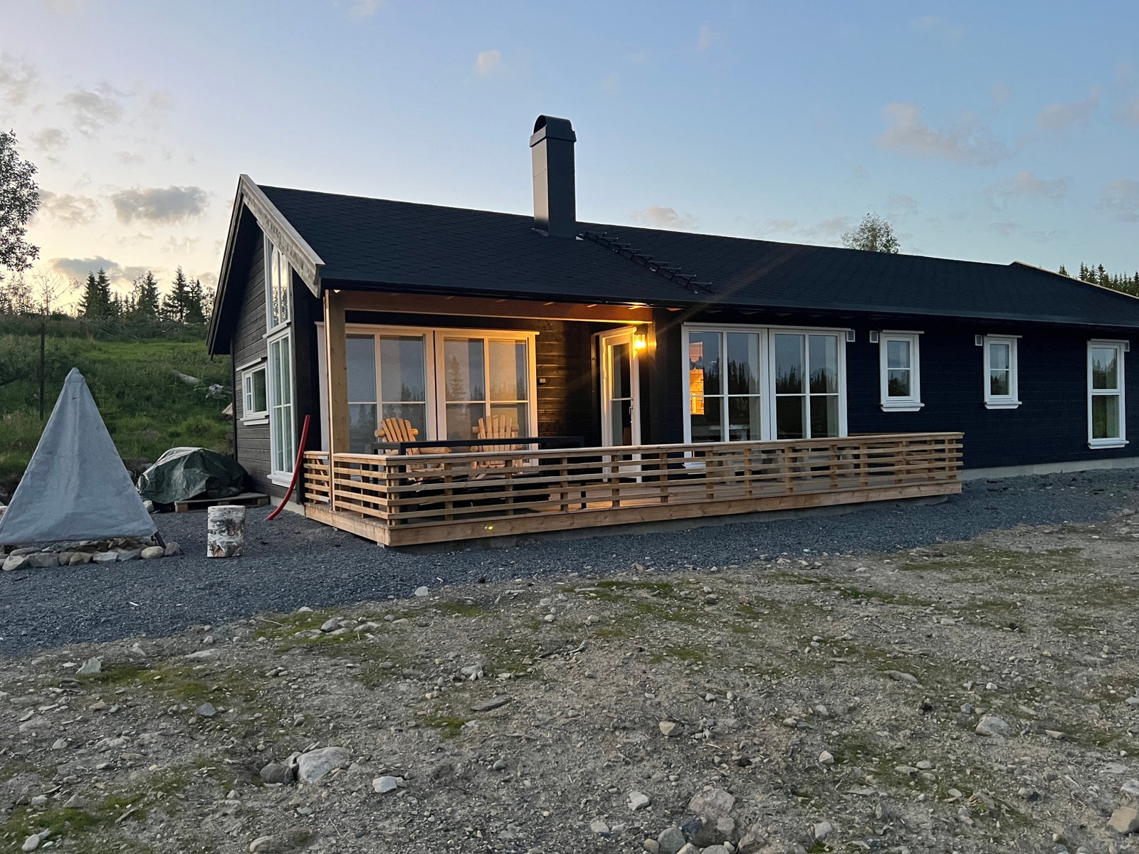 Lyse sommernetter Galleribilde