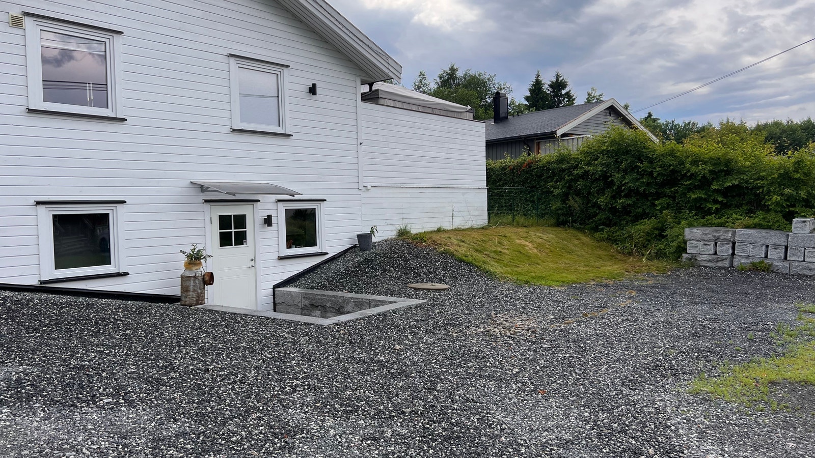 Uteområdet foran leiligheten Galleribilde