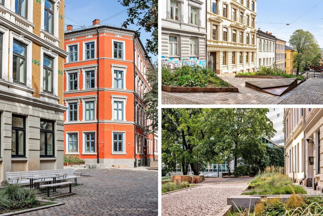 Miljøgaten og nærområdet Galleribilde