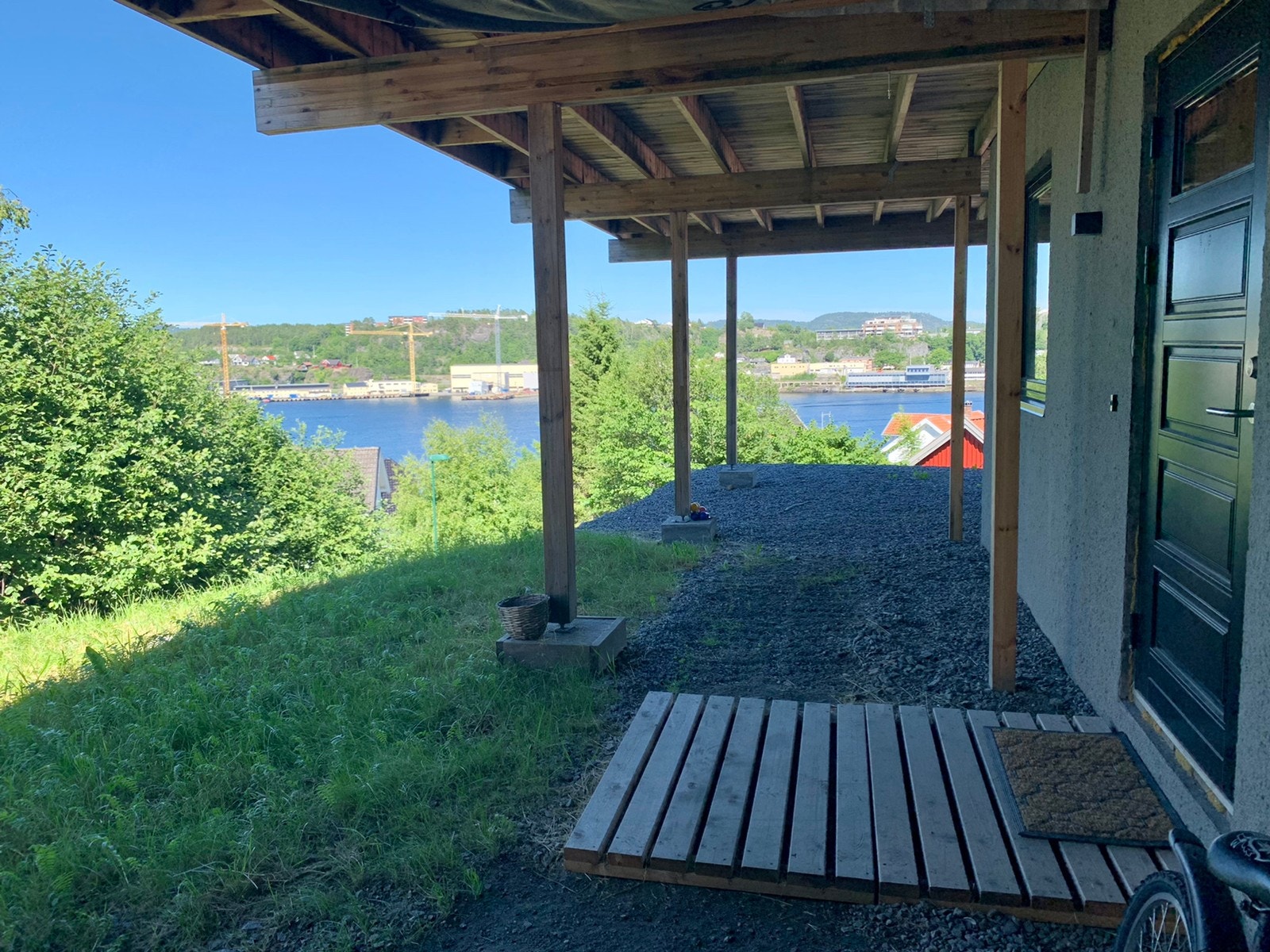 Uteområde som tilhører leietaker Galleribilde