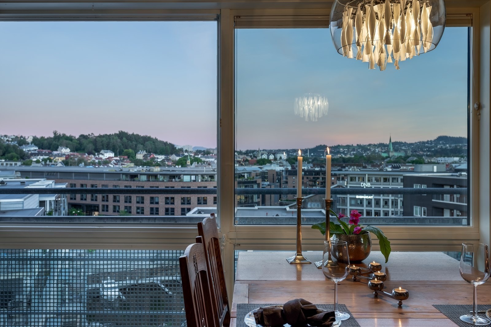 Trondheims råeste utsikt Galleribilde