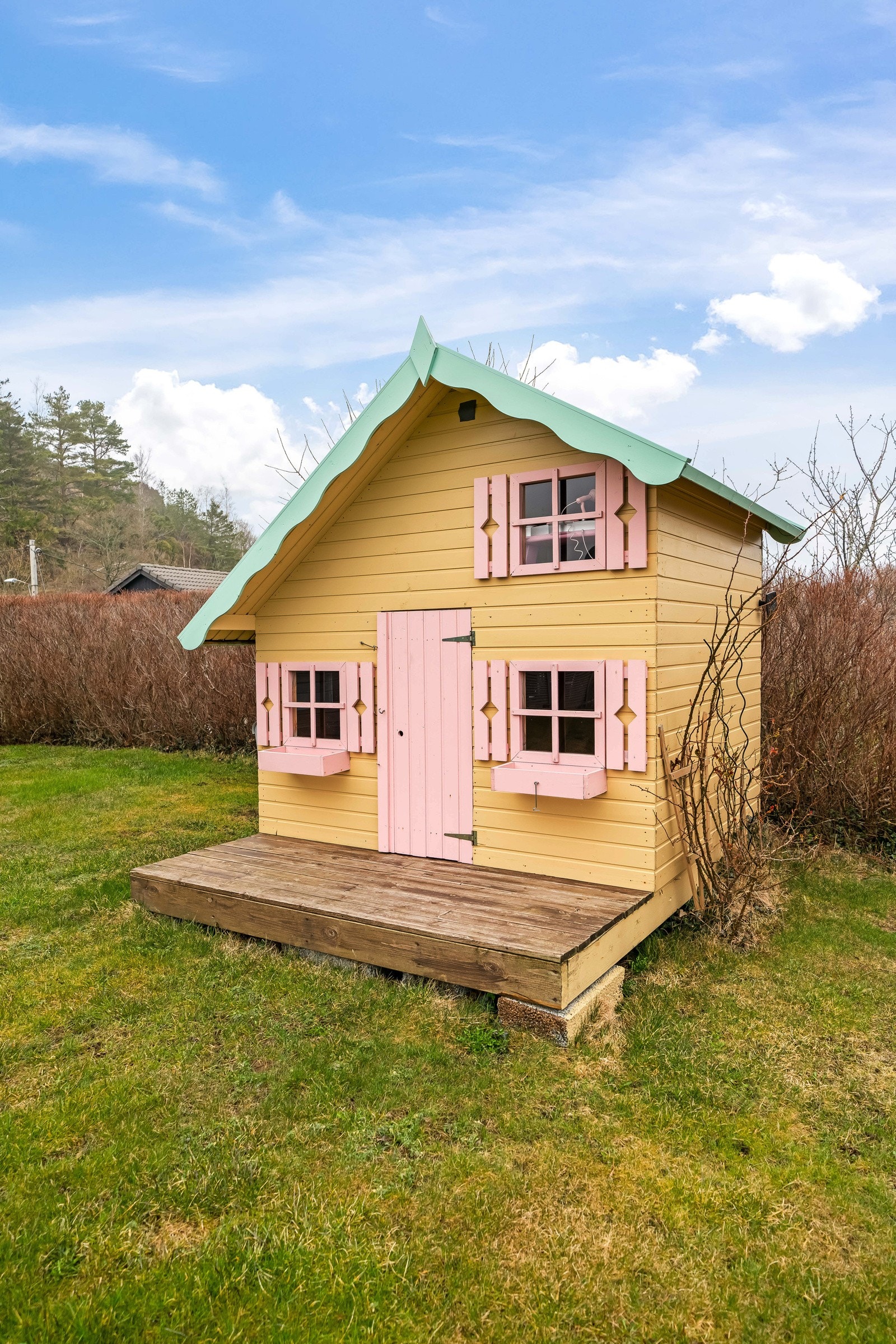 Lekestue - her ligger det til rette for flere timers lek. Galleribilde