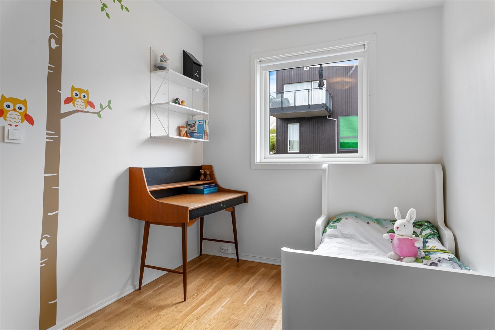 1 av 3(4) soverom. Plass til mer enn bare seng. Galleribilde