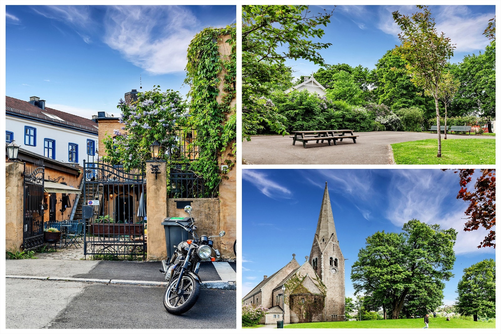 Populære Vålerenga med sine hyggelige nabolagsrestauranter ligger kun få minutters gange fra boligen. Galleribilde