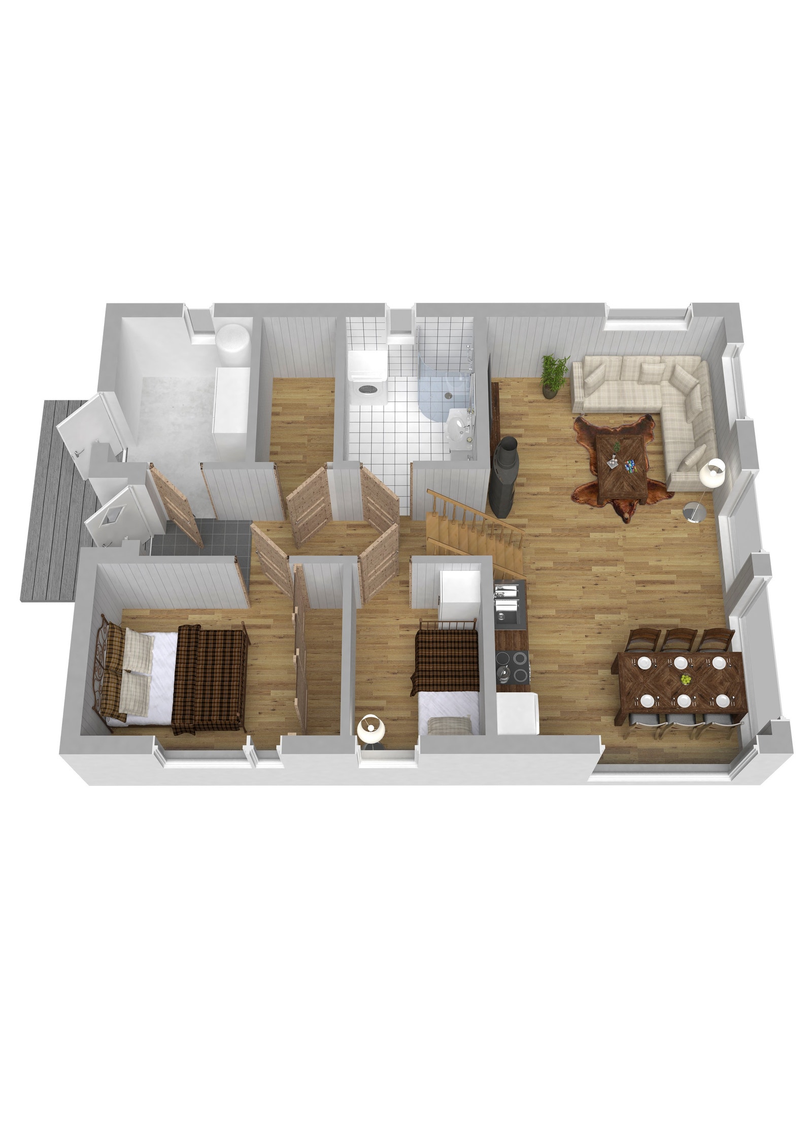 Kvarstad hovedplan Galleribilde