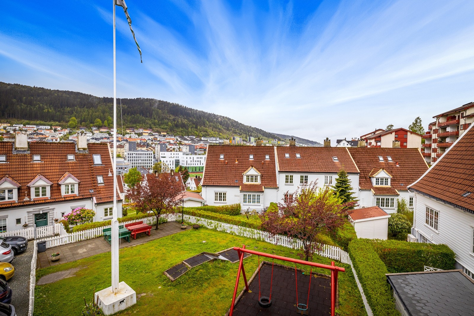 Lekeplass på fellesarealet Galleribilde