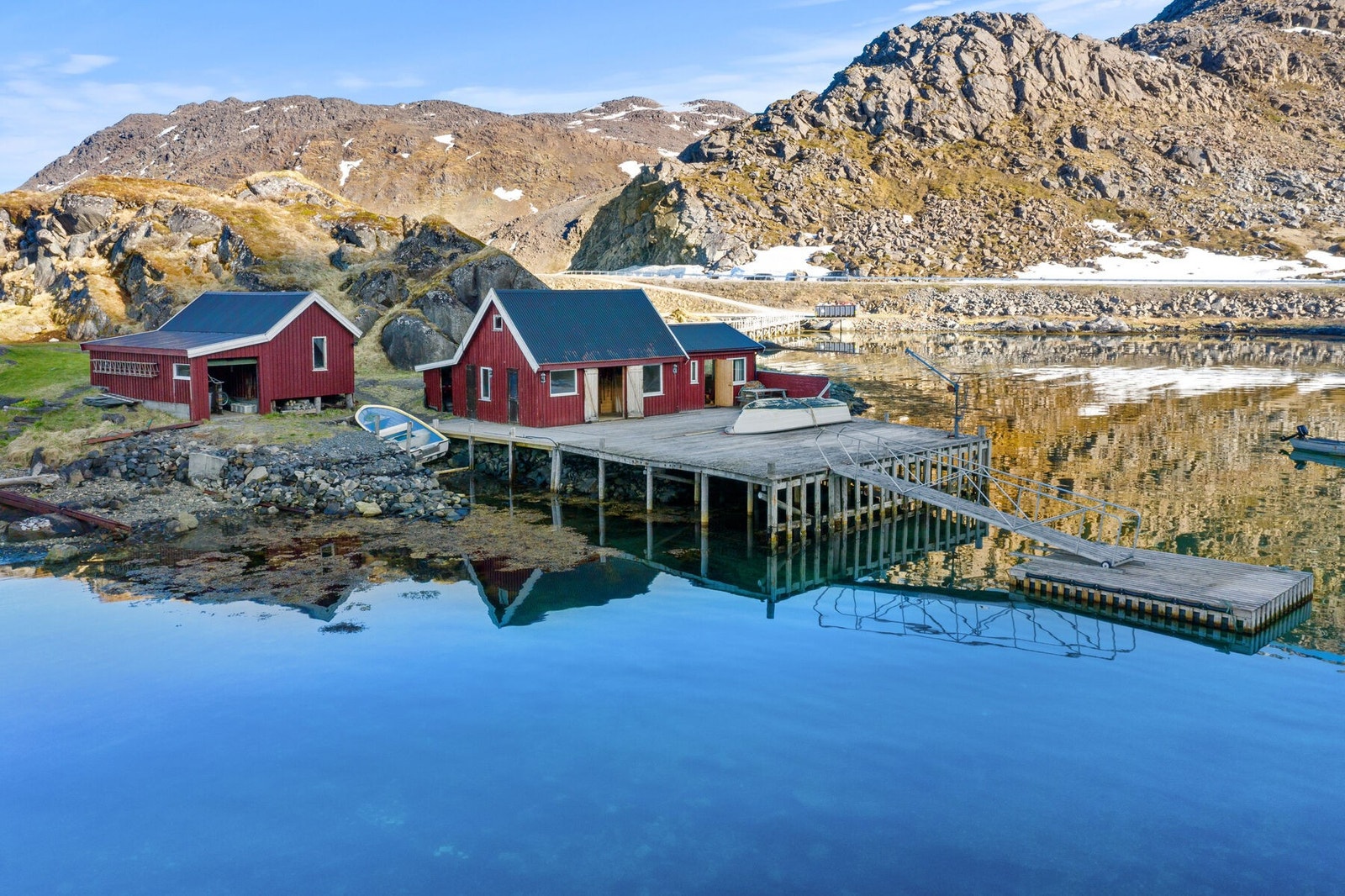 Flere anneksene har også overnattingsmuligheter med kjøkken og bad. Galleribilde