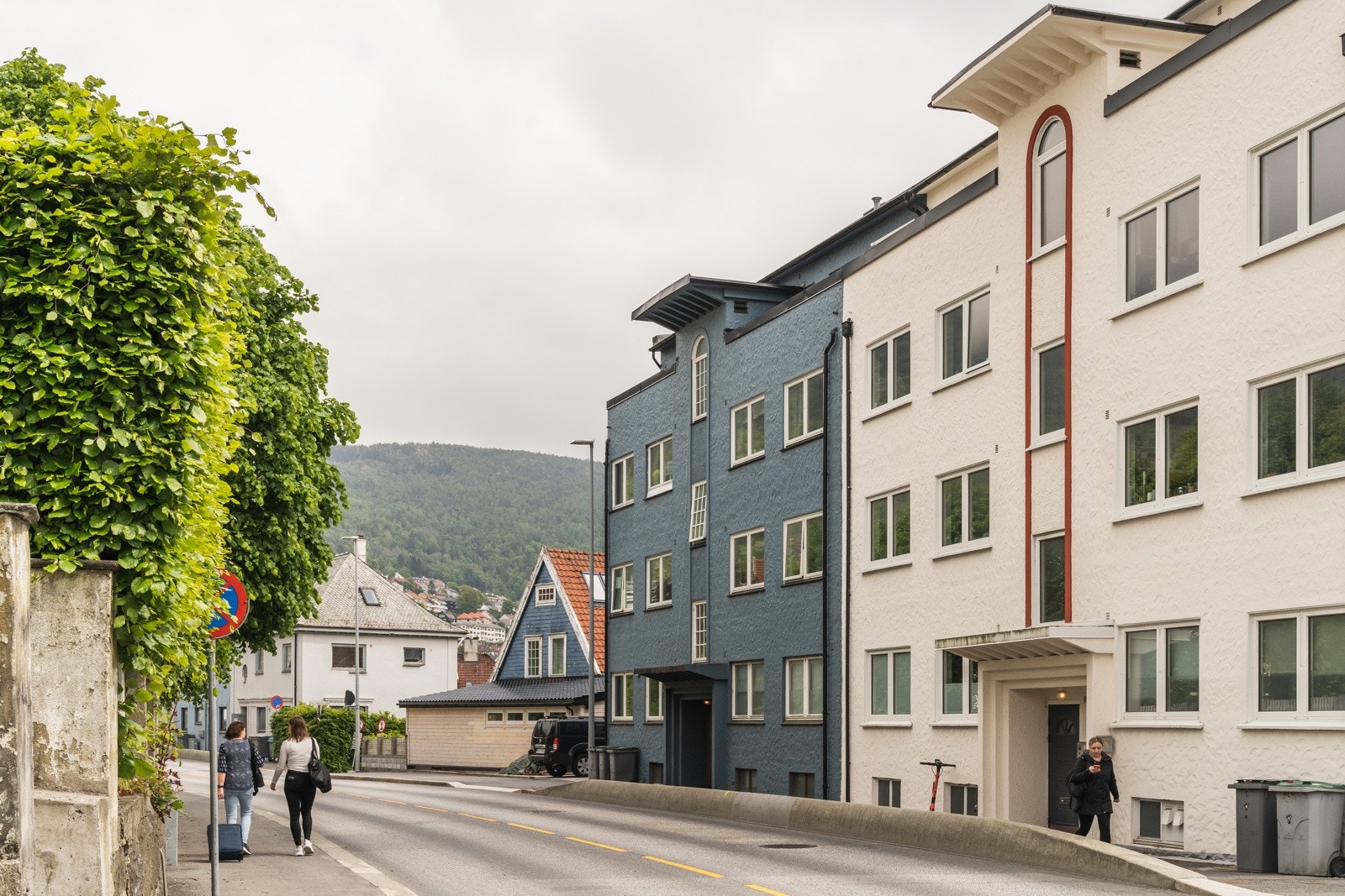 Leilighetens fasade. Galleribilde