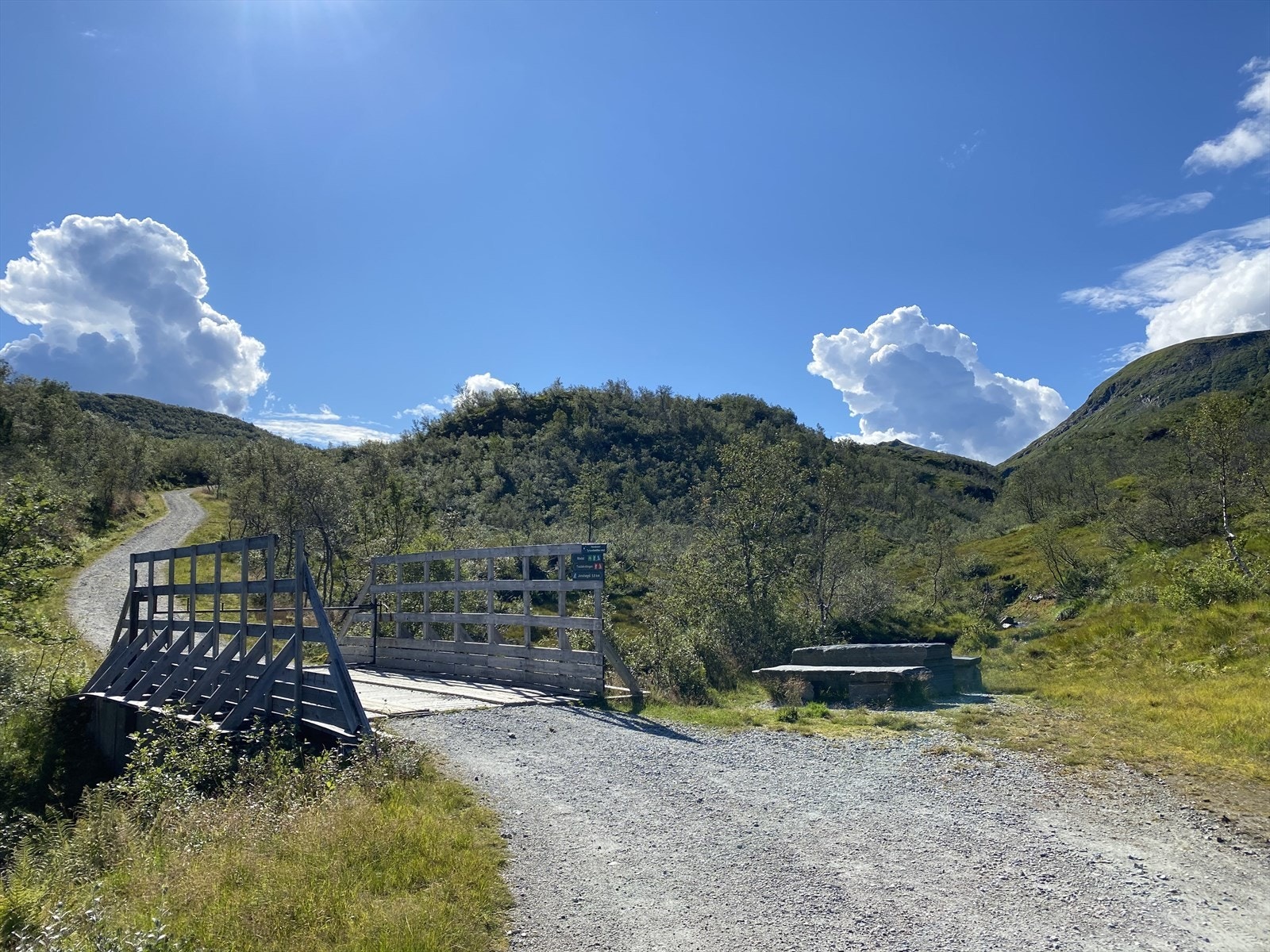 Broen over Mødalselven Galleribilde