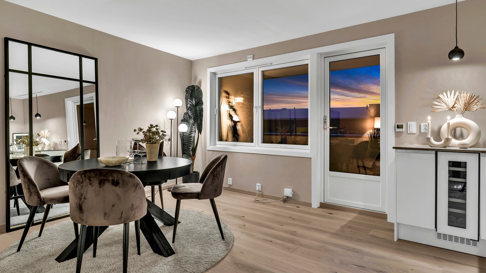 Hjemmet har en god intern beliggenhet i sameiet Galleribilde