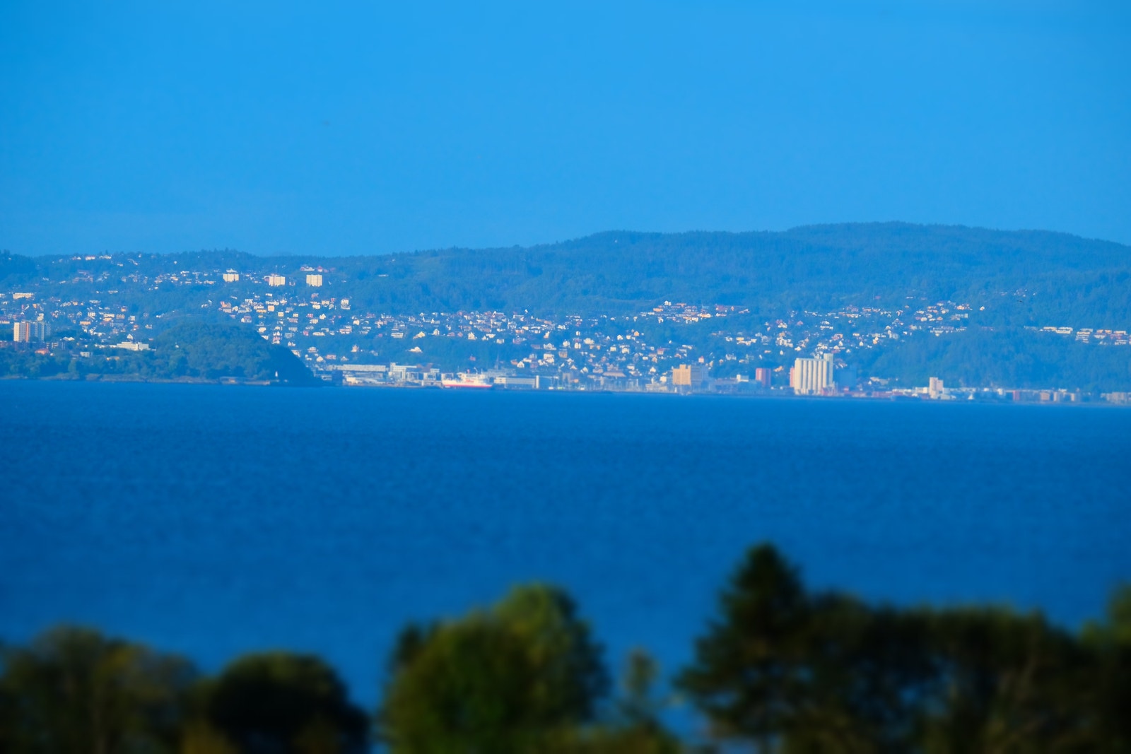 Trondheim sett fra Landshaug Galleribilde