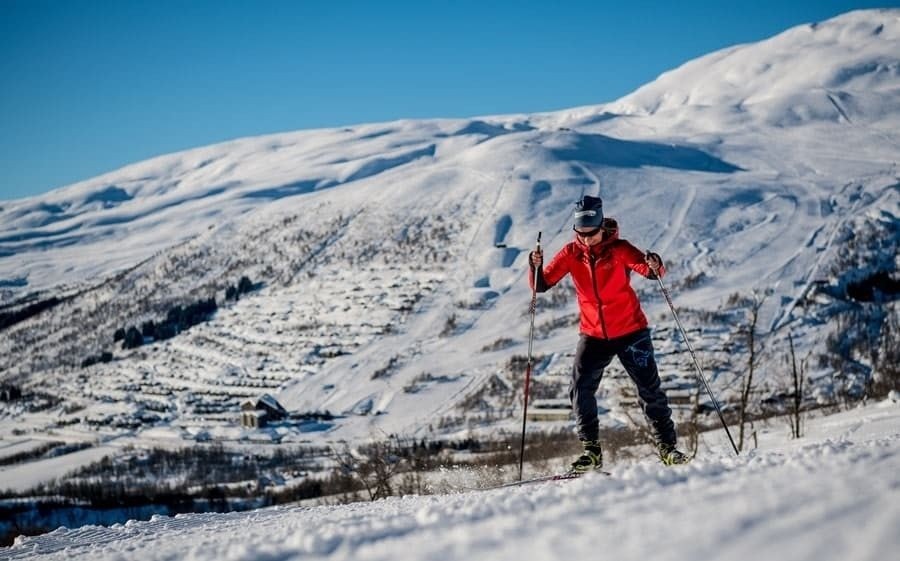 Vinteraktivitet i Myrkdalen .Foto fra Myrkdalen Fjellandsby/Norway`s Best. Galleribilde