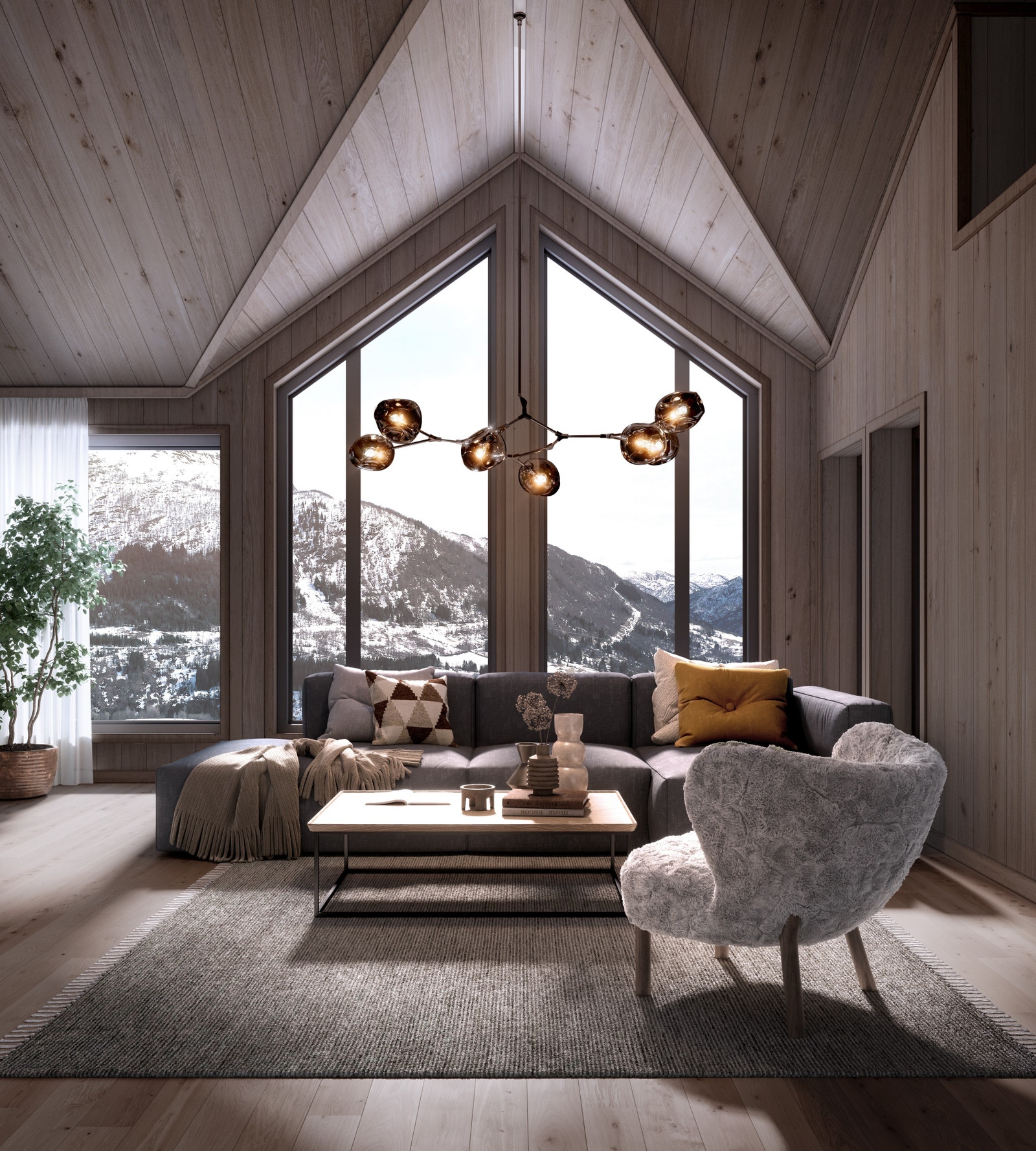 Vil du nyte storslått og fri utsikt i Myrkdalens beste område; Mørkveslia ? Hytte med carport, sportsbod, 3 soverom, 2 bad, vaskerom, stue/kjøkken og hems. Overbygget solrik og usjenert balkong. Galleribilde