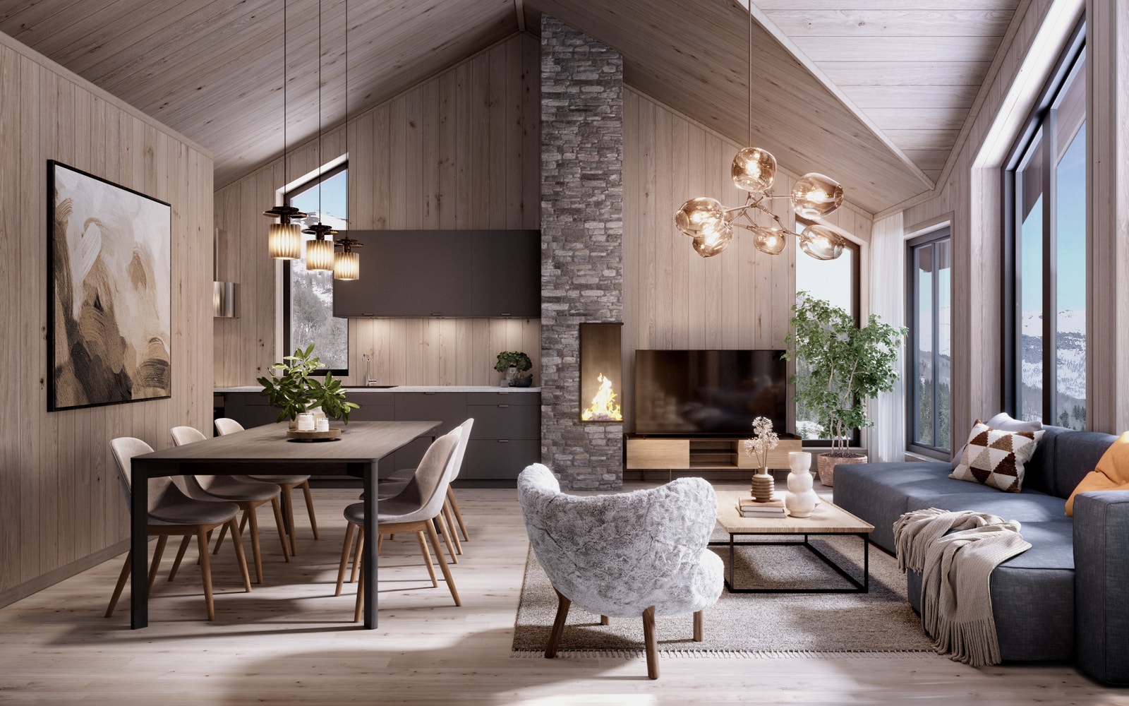 NYHET I MYRKDALEN ! Vil denne hytta bli din, mon tro ?
Tomannsbolig hytte med bl.a. egen carport og hems Galleribilde