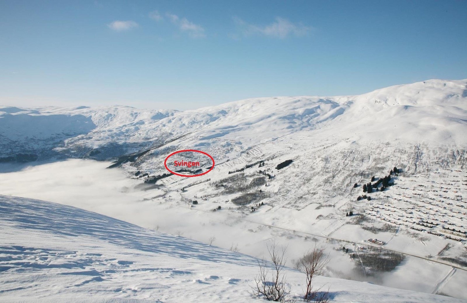 Tomtefelt Svingen i Mørkveslia Galleribilde