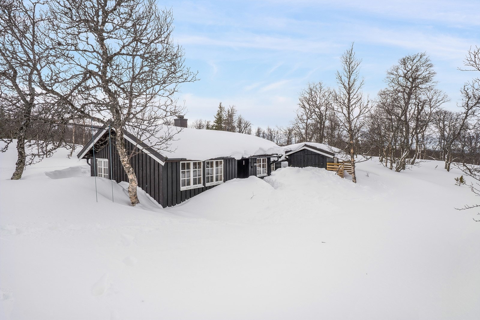 Øvlinglia hyttefelt ligger mellom Mosjøen og Stugusjøen med helårs turterreng og fint sopp-terreng like ved. Galleribilde
