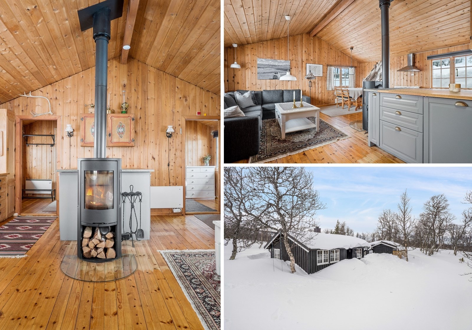 Dnb Eiendom og Espen Trana ønsker velkommen til Øvlinglia 80. Hytta ligger fint til i feltet og har stor eiet tomt på 1037 kvm Galleribilde