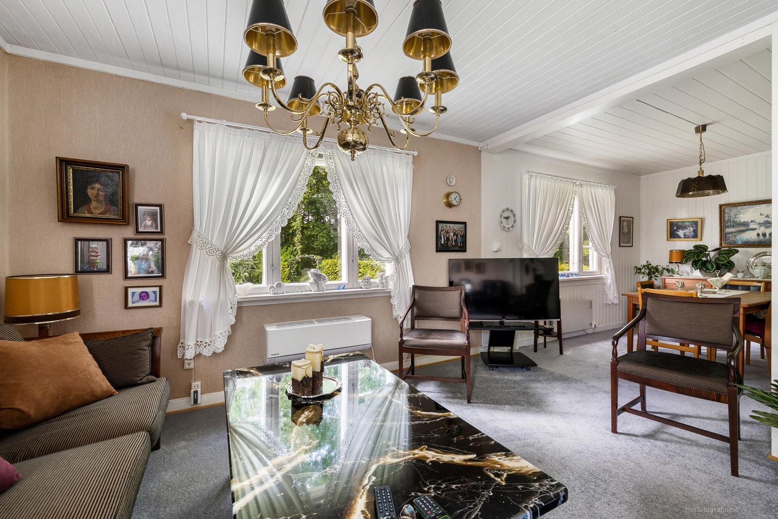 Fra stuen Galleribilde