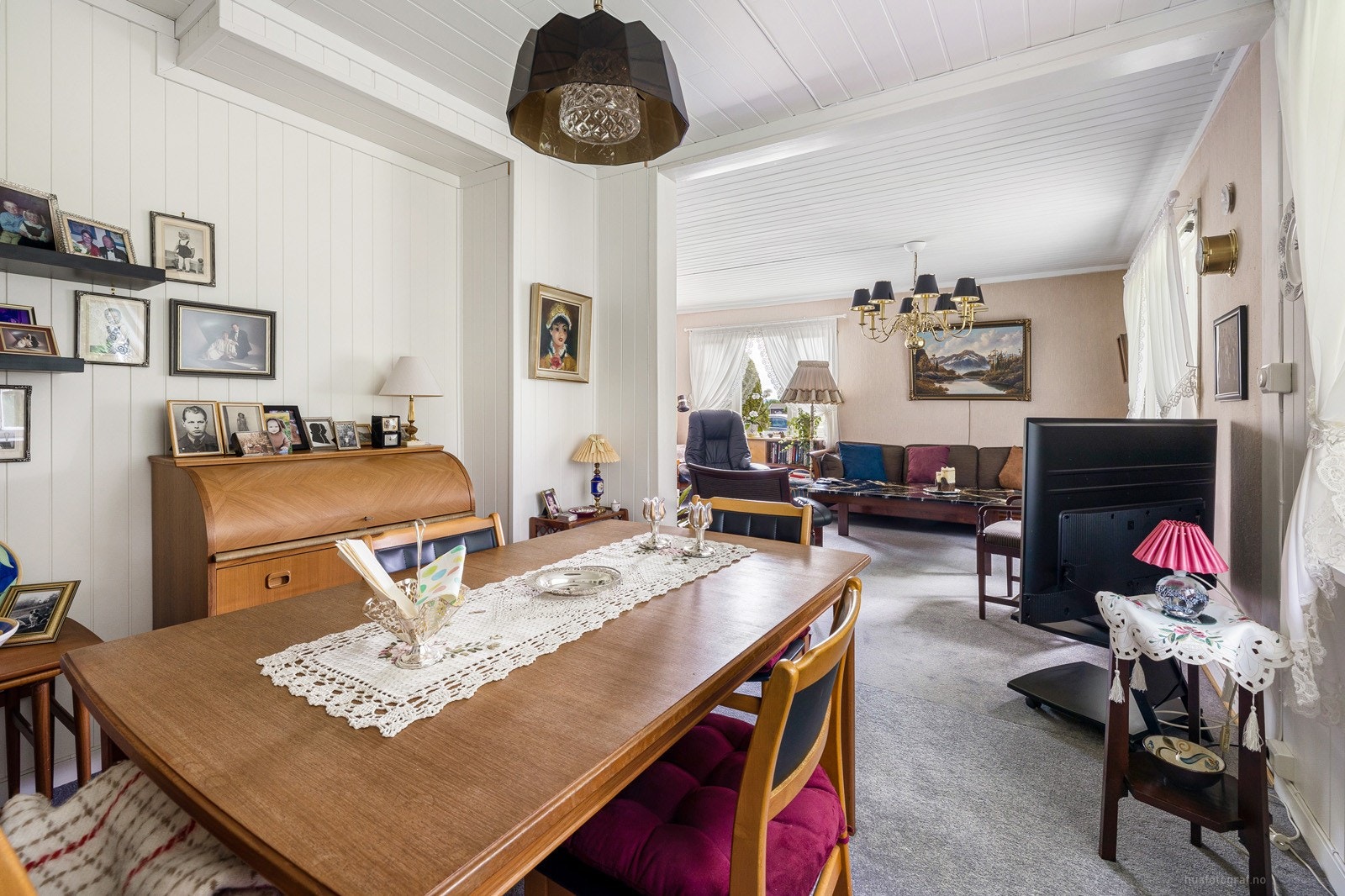 Fra stuen som ligger i 1.etasje Galleribilde