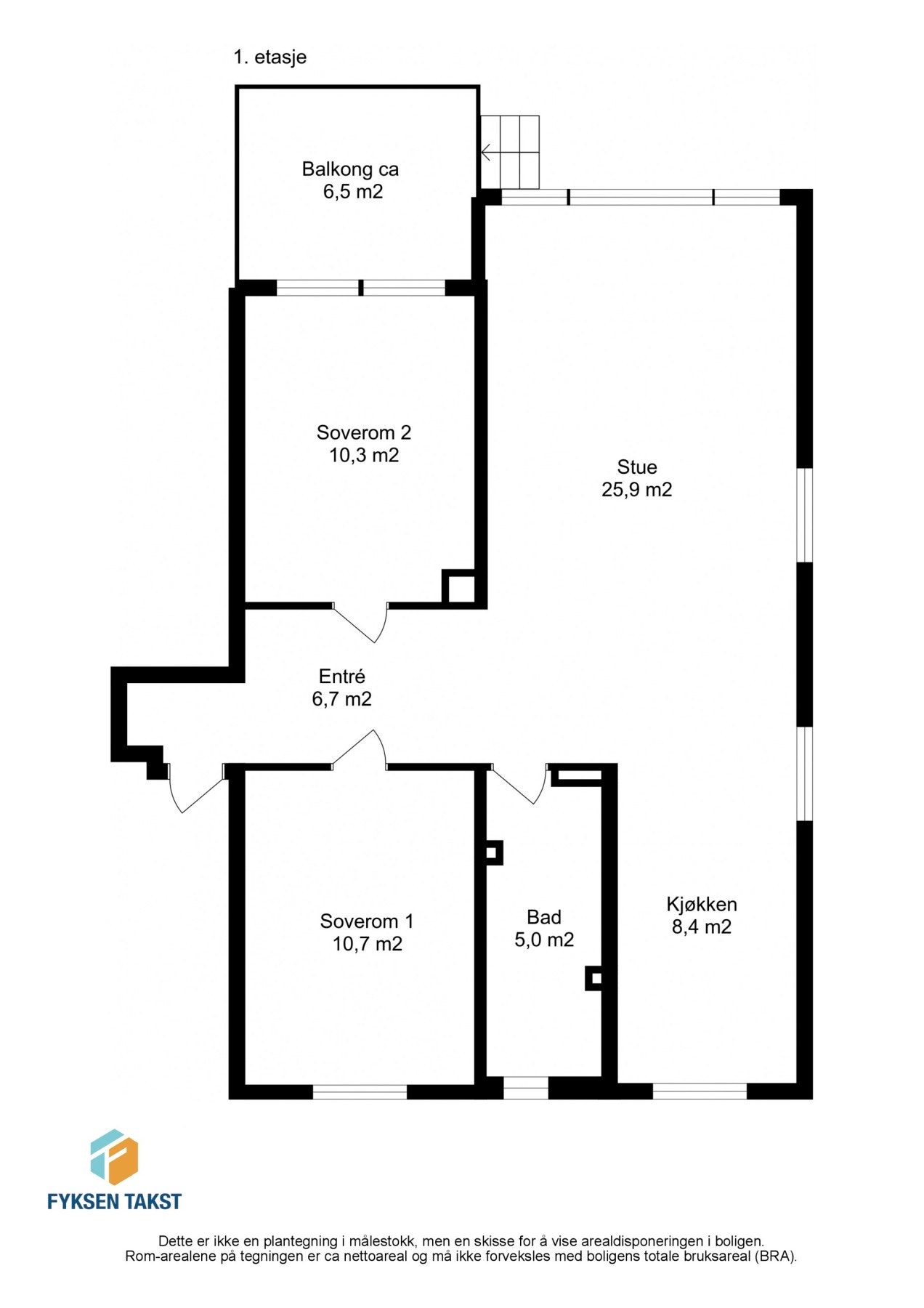 Planskisse. Galleribilde