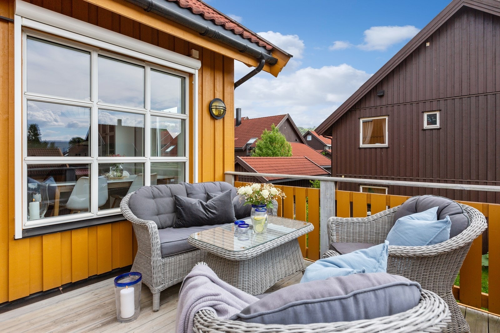 God plass til utemøblement. Galleribilde