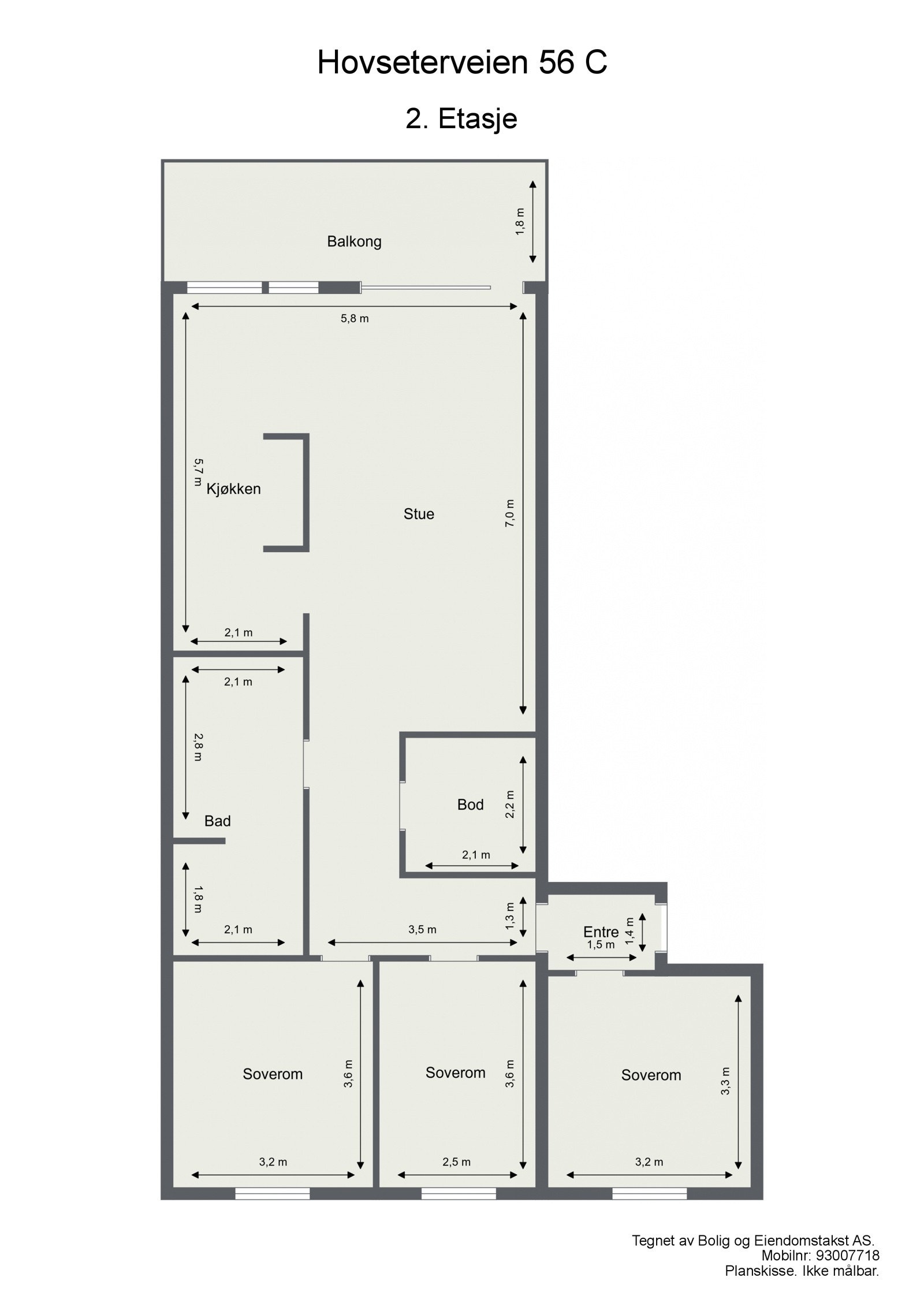Hovseterveien 56 C. Galleribilde