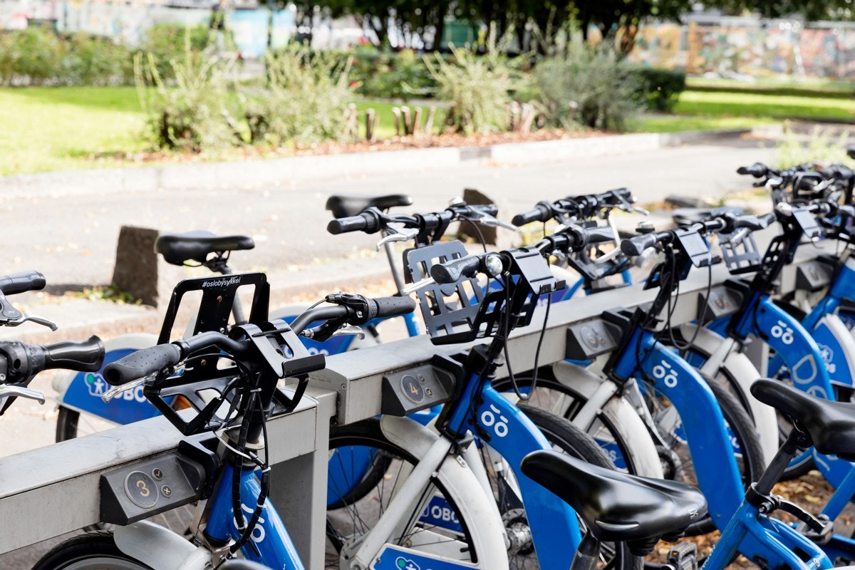 Bysykkelen er en kjapp og enkel måte å komme seg rundt i Oslo, og som er et flott supplement til de andre kollektivtilbudene. Galleribilde