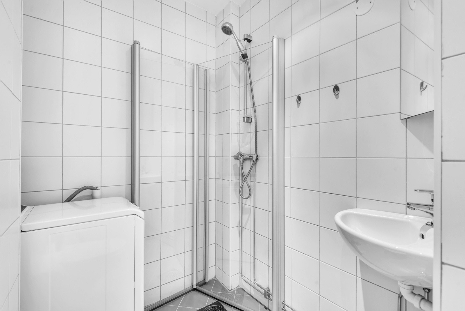 Og med opplegg for vaskemaskinen er nødvendige kriterier møtt. Galleribilde