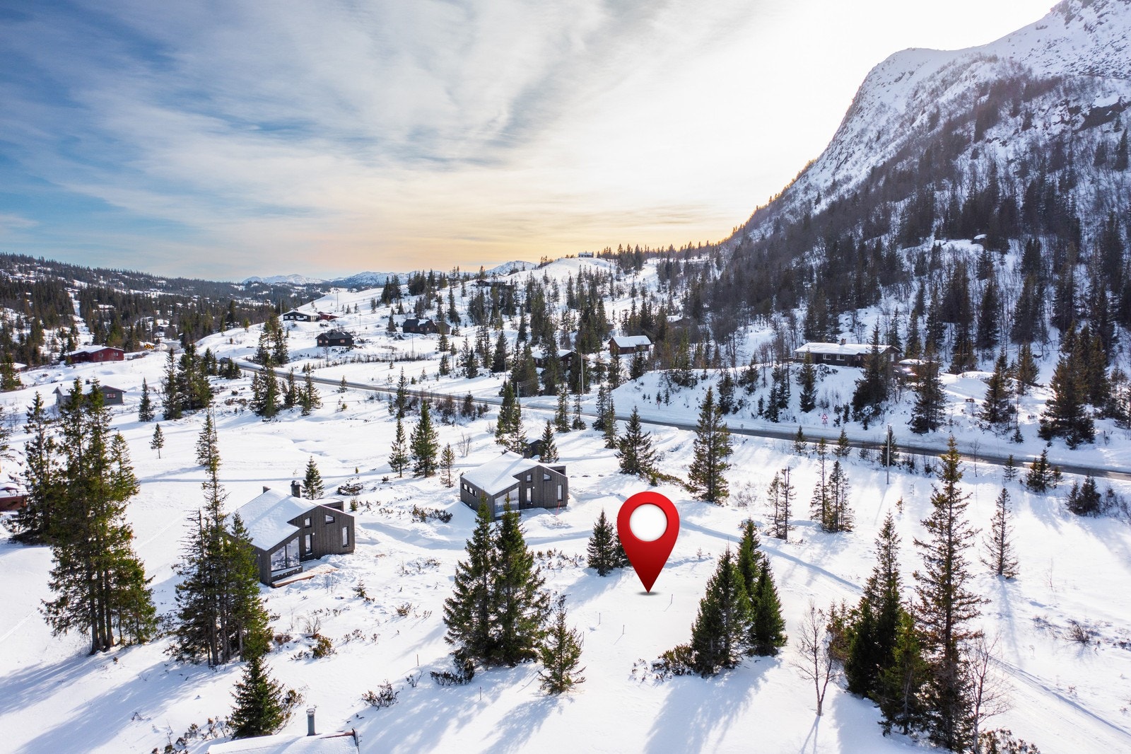 Plassering tomt Galleribilde