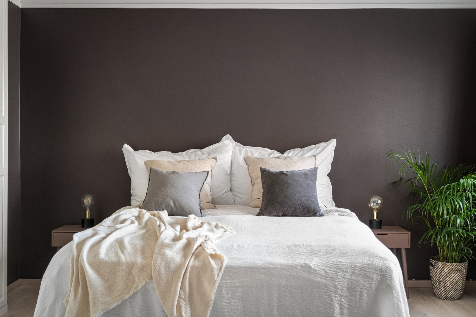 Soverom 1: Pene, avstemte fargevalg. Galleribilde