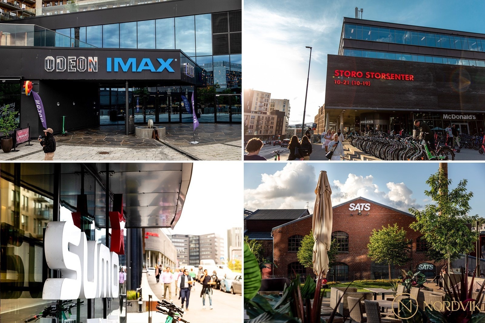 Det er heller ikke langt til Storo med norges største kino og Storo Storsenter. Galleribilde