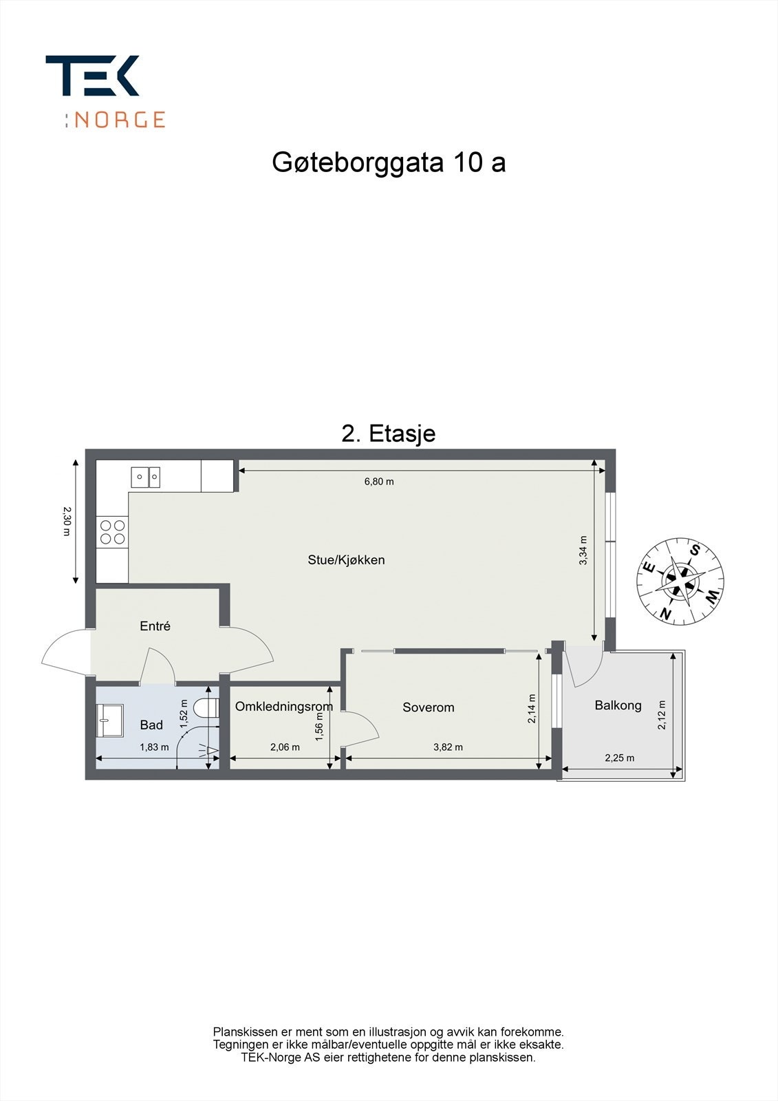 Plantegning. Galleribilde