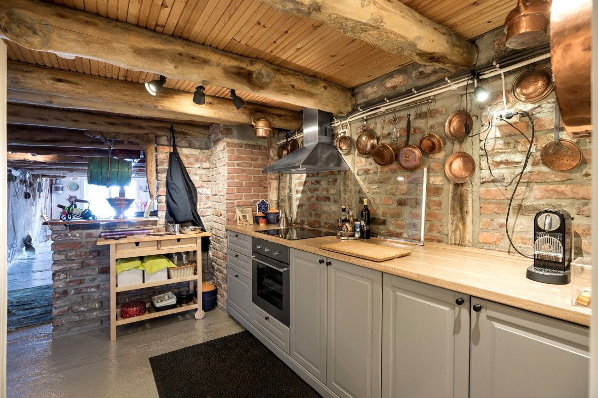 Kjøkken i 1.etasje. Galleribilde