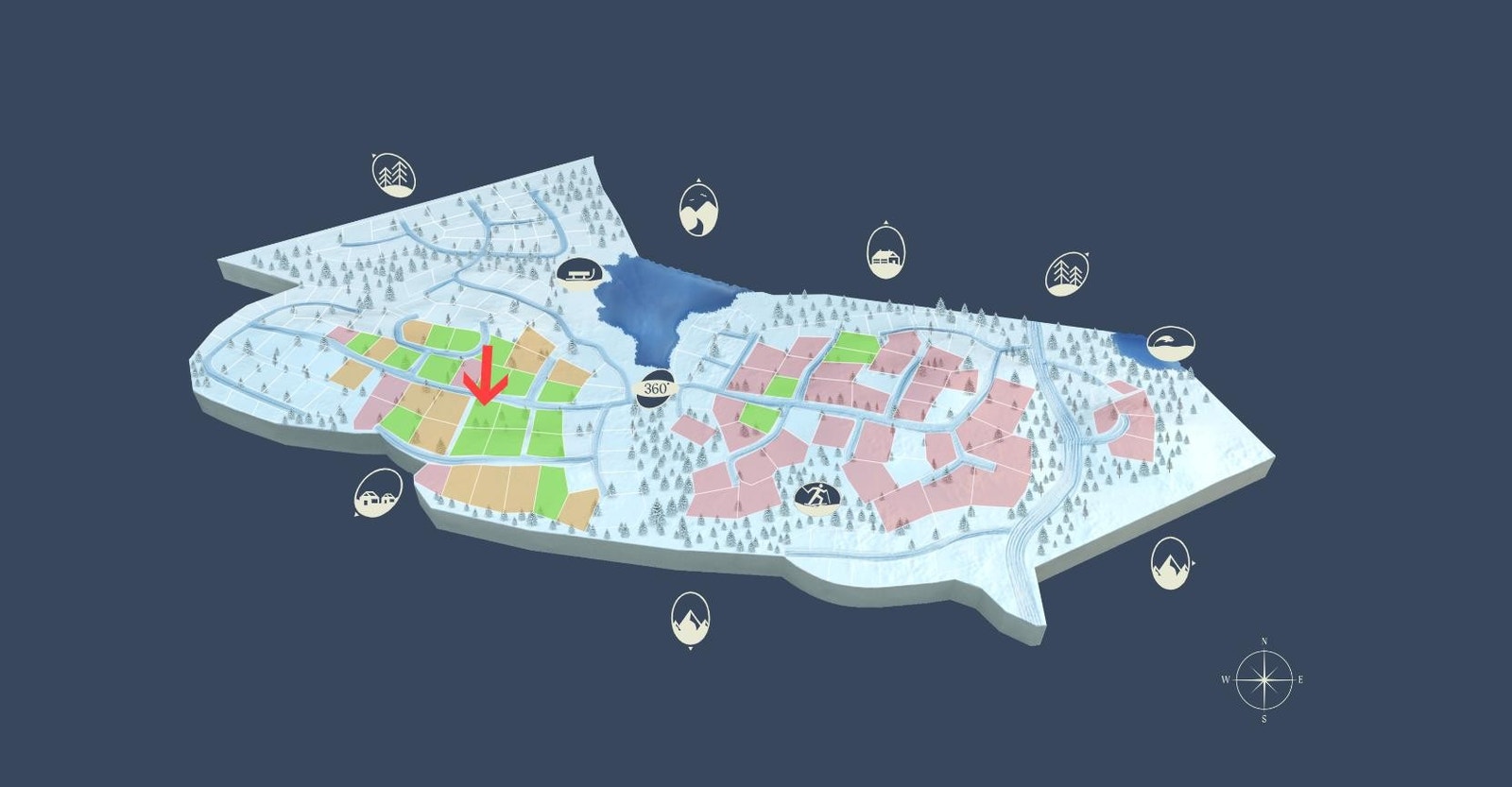 Tomt markert Galleribilde