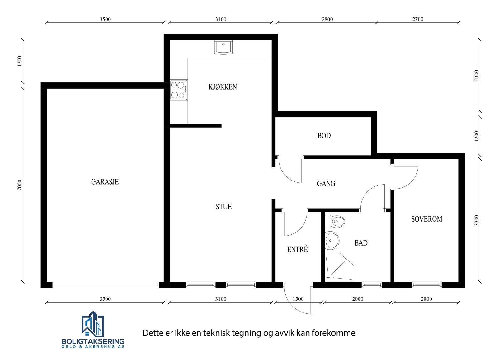 Kurlandsåsen 38 utleiedel Galleribilde
