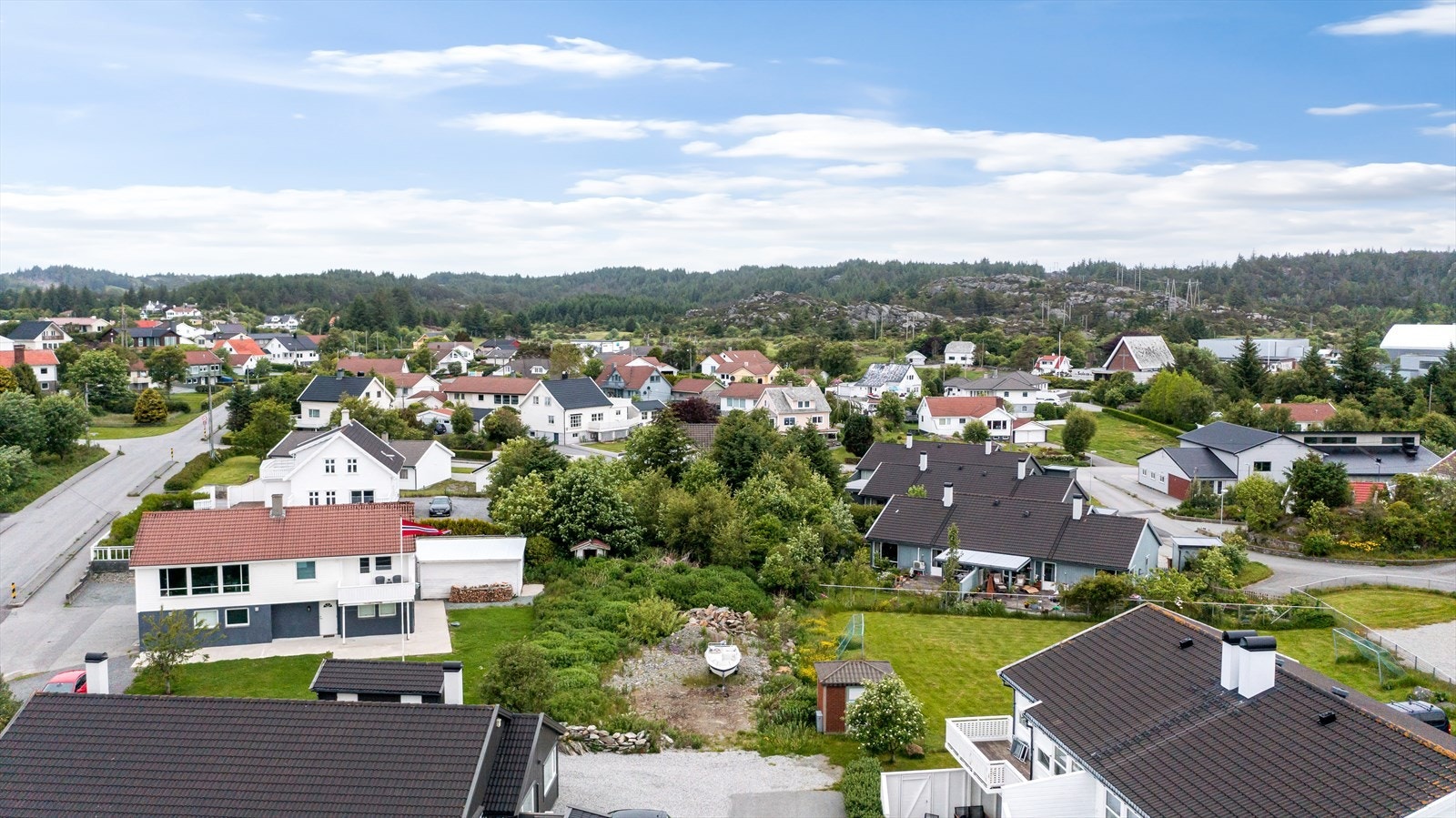 Det er ingen byggeklausul på tomten Galleribilde