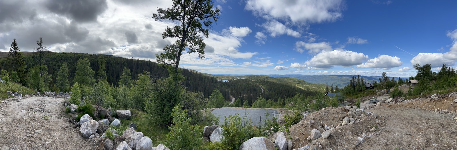 Utsiktsbilder fra tomta Galleribilde