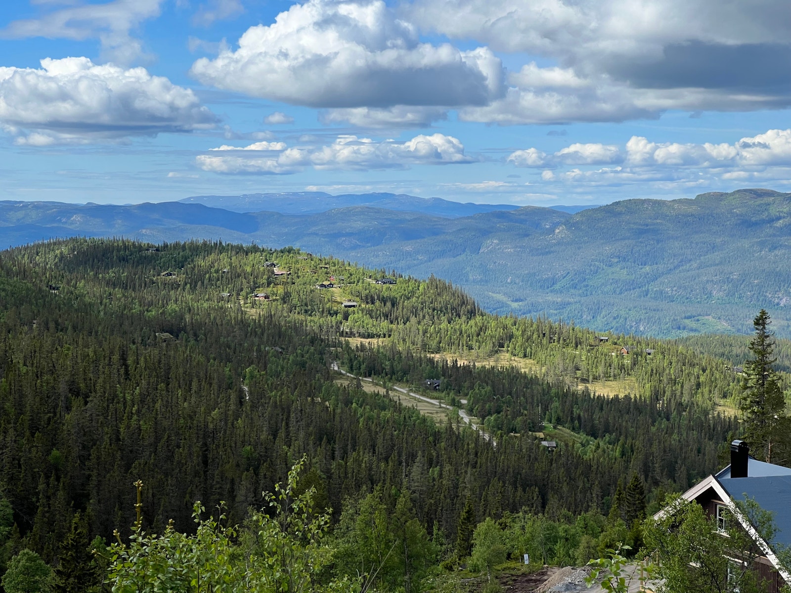 Utsiktsbilder fra tomta Galleribilde