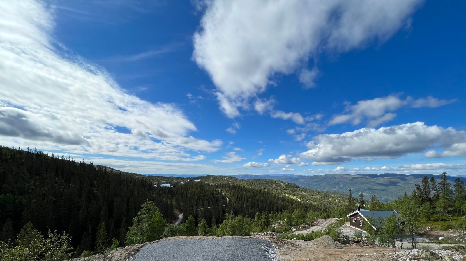 Utsiktsbilder fra tomta Galleribilde