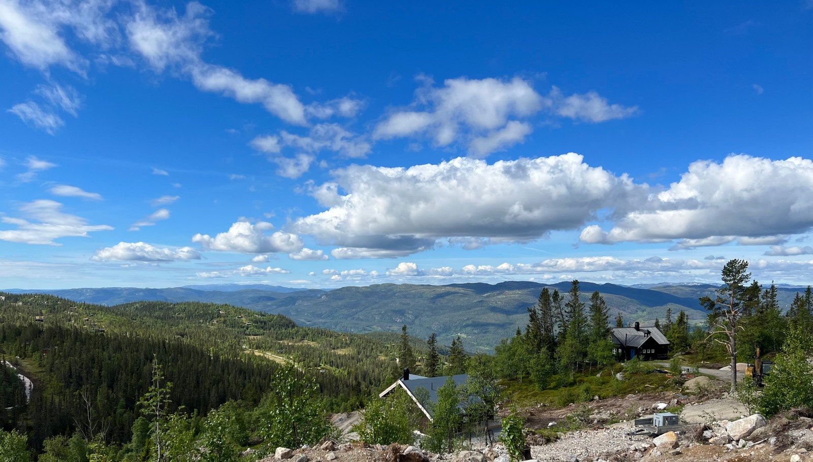 Utsiktsbilder fra tomta Galleribilde