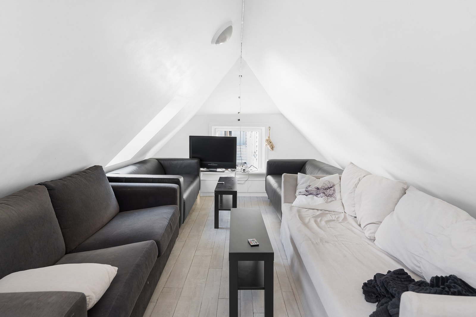 Loftstue. Galleribilde