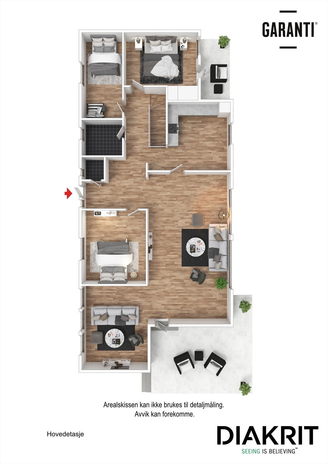 Plan hovedetg. Galleribilde