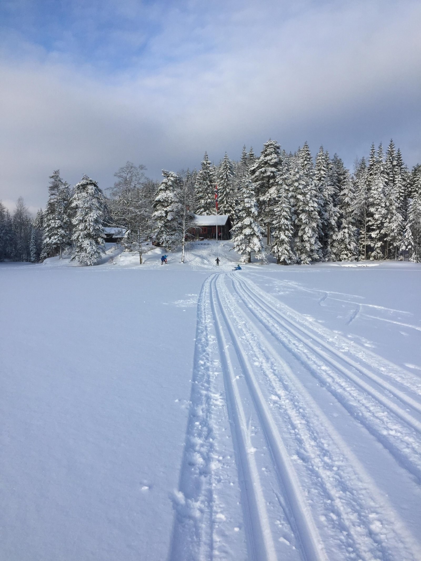 Flotte turområder i Hurummarka også på vinterstid Galleribilde